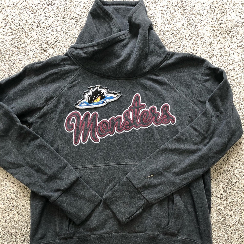AHL women’s Cleveland Monsters cowlneck sweatshirt